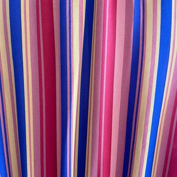 ModCloth Summer Striped Sleeveless Dress Women’s Size Medium Vintage Inspired - Picture 6 of 6